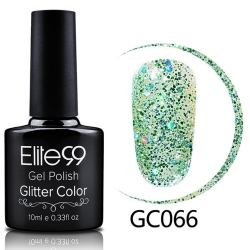 Гел Лак Конфети с Едър Брокат 10 ml GC066 Elite99